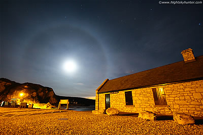 BBC's The One Show Aurora Hunt - Ballintoy Harbour - November 22nd & 23rd 2012